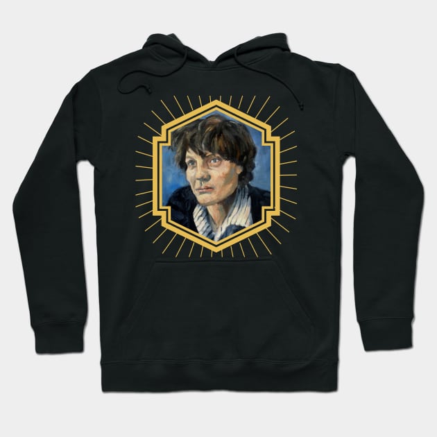 Iris Murdoch Hoodie by ReneeBolinger